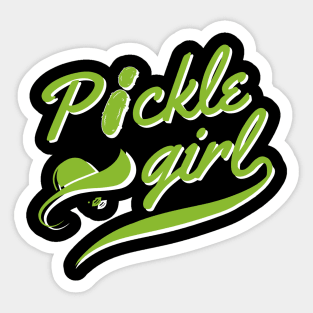 Pickle Girl Sticker